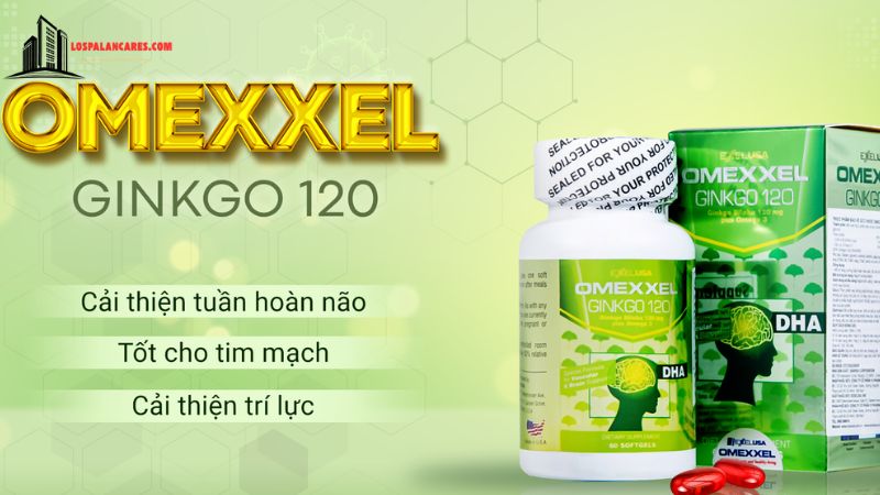 Omexxel Ginkgo 120 – Hỗ trợ tuần hoàn não và giấc ngủ